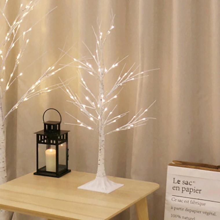 USB 자작나무 LED 무드등 90cm 사계절인테리어등