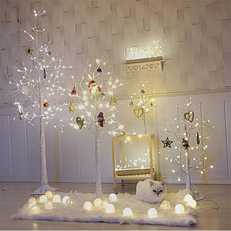 USB 자작나무 LED 무드등 180cm 침실간접조명