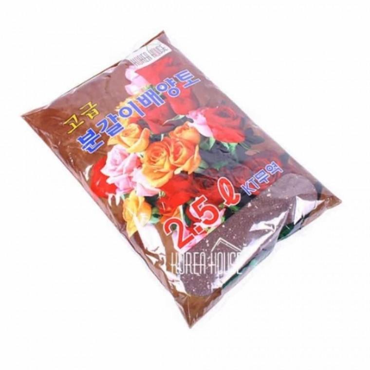 분갈이배양토 2.5L 화분상토 화분갈이흙 분갈이용흙 화분토 화분흙