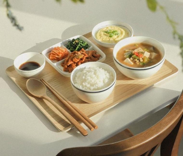 우드트레이 36cm 나무트레이 혼밥트레이