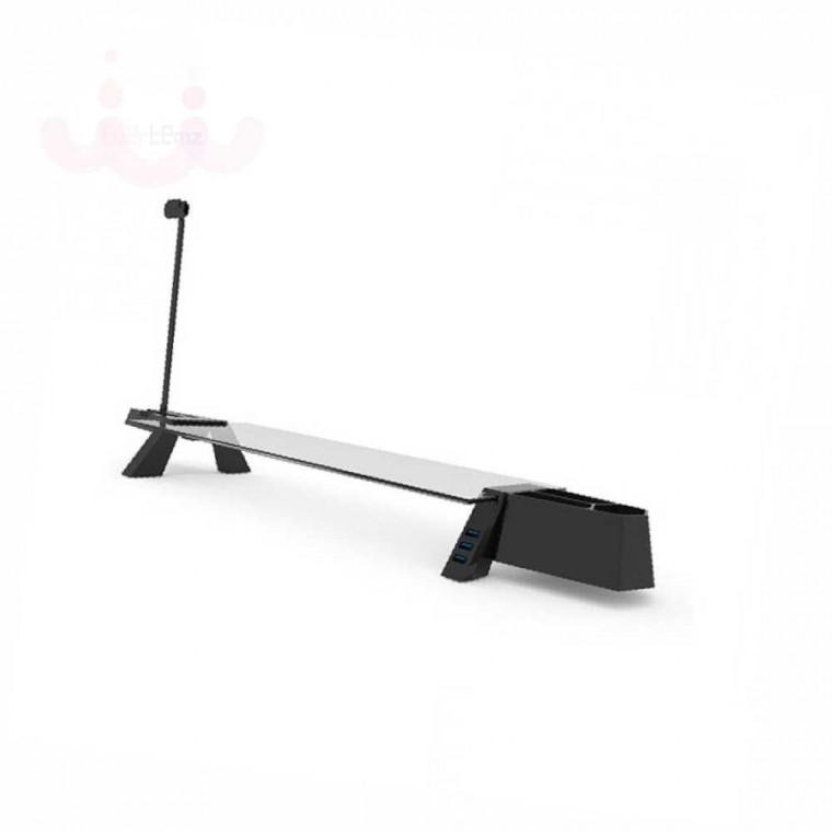 모니터받침대 USB 허브 모니터스탠드 모니터거치대 PC모니터받침대