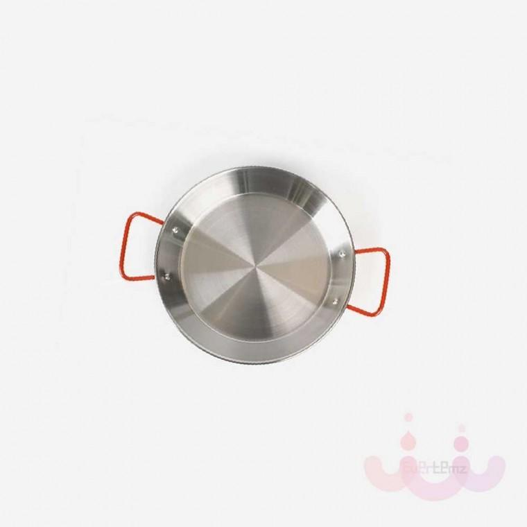 스텐 빠에야 냄비 3호 스텐접시 양수냄비 스테이크팬