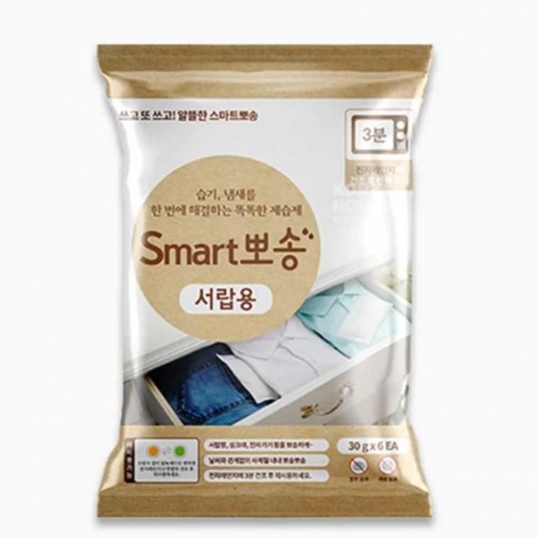 제습제 서랍용 (30g) 6P 장롱습기제거 옷장습기 곰팡이습기제거 옷방제습제 옷장용제습제
