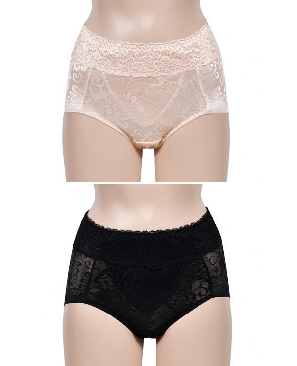 맥시 햄라인 팬티 하이웨스트보정팬티 여성맥시팬티