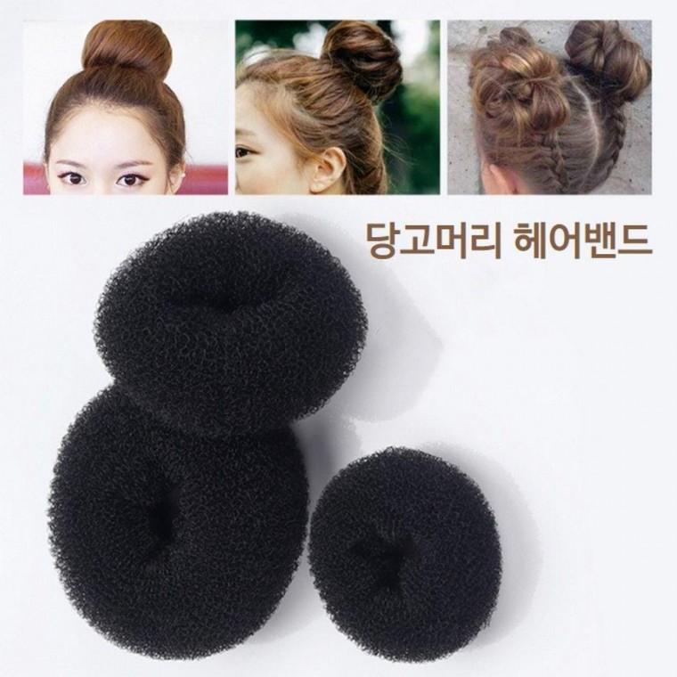 똥머리 올리 당고 헤어밴드 자국안남는 머리끈 올림머리끈 머리와이어 와이어끈 똥머리끈