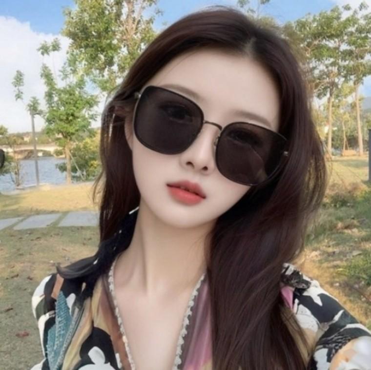 여자 빅 오버사이즈 보잉 UV차단 썬글라스 + 케이스
