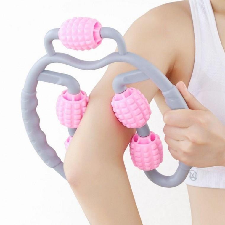 다리 마사지 5롤러 종아리 지기 허벅지 안마 스틱 지봉 지압봉 등마사지 목마 어깨 기타