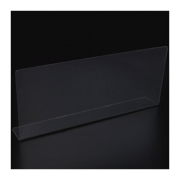 투명 L형 칸막이 분리 정리 배치 28x12cm 아크릴 구획 1P 서랍 공간