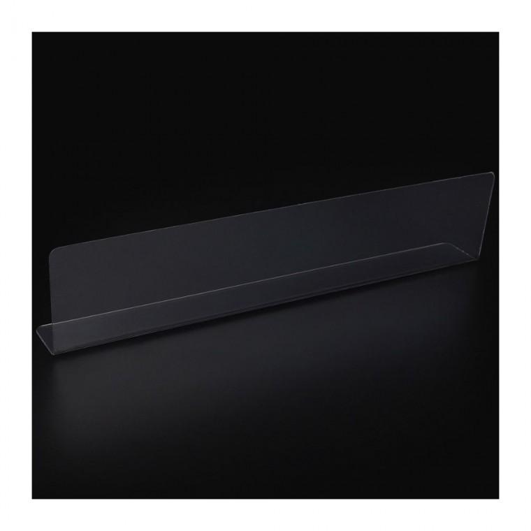 투명 L형 칸막이 정리 28x6cm 아크릴 공간 1P 배치 구획 분리 서랍