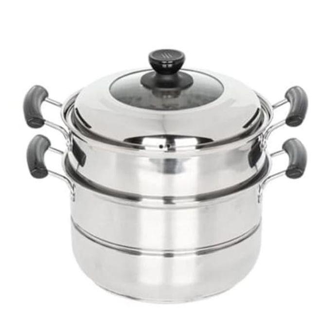 퀸센스 인덕션 곰솥 냄비 찜냄비 찜솥 들통 2단 26cm
