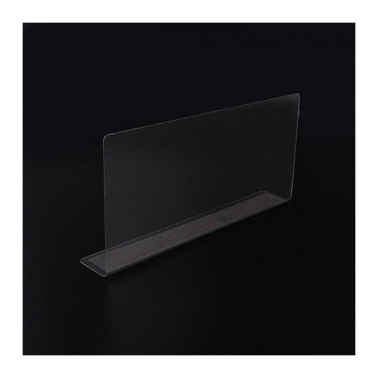 자석 L형 칸막이 이동 분리 간편 25x12cm 1P 구획 투명 서랍 정리