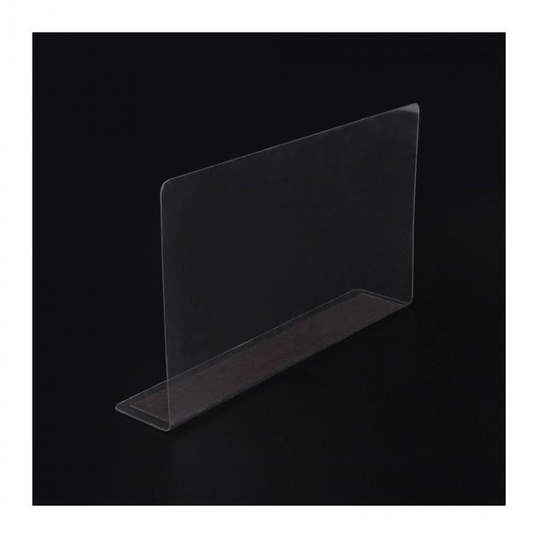 자석 L형 칸막이 서랍 이동 정리 분리 1P 20x12cm 투명 간편 구획