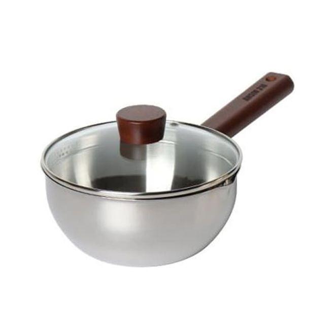 퀸센스 냄비 세라믹 가정 라면 인덕션 편수 냄비 18cm