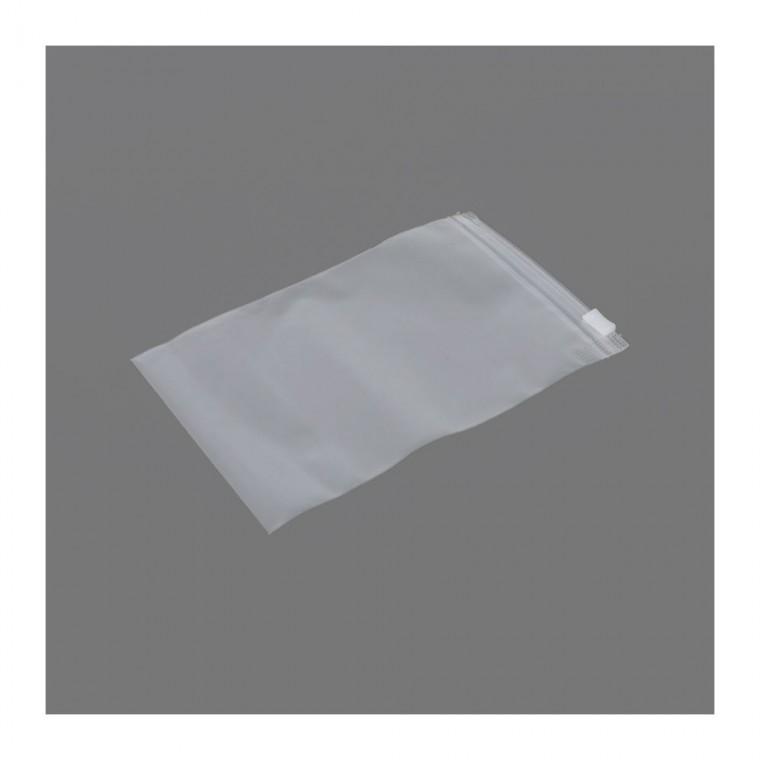 반투명 PVC 지퍼 파우치 10x15cm 여행 휴대 필기 액세서리 소품 화장품