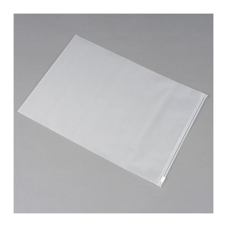 반투명 PVC 지퍼 정리 25x35cm 여행 의류 서류 이불 옷 파우치