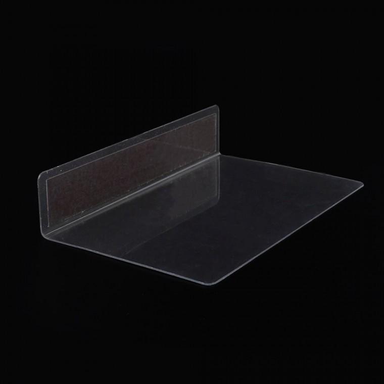 자석 L형 칸막이 이동 1P 투명 정리 간편 분리 구획 서랍 20x12cm
