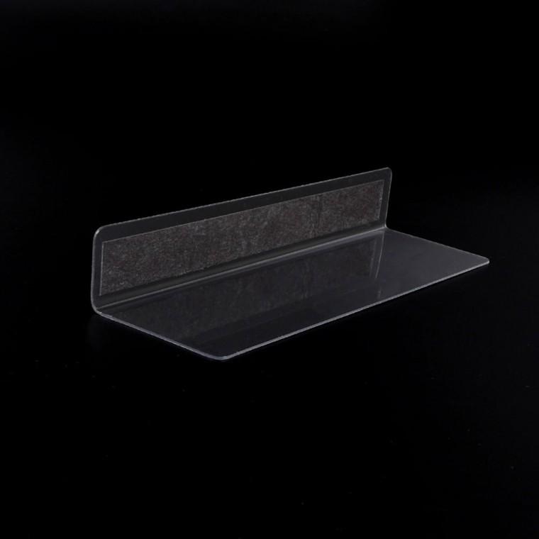 자석 L형 칸막이 분리 서랍 1P 이동 투명 20x6cm 간편 구획 정리
