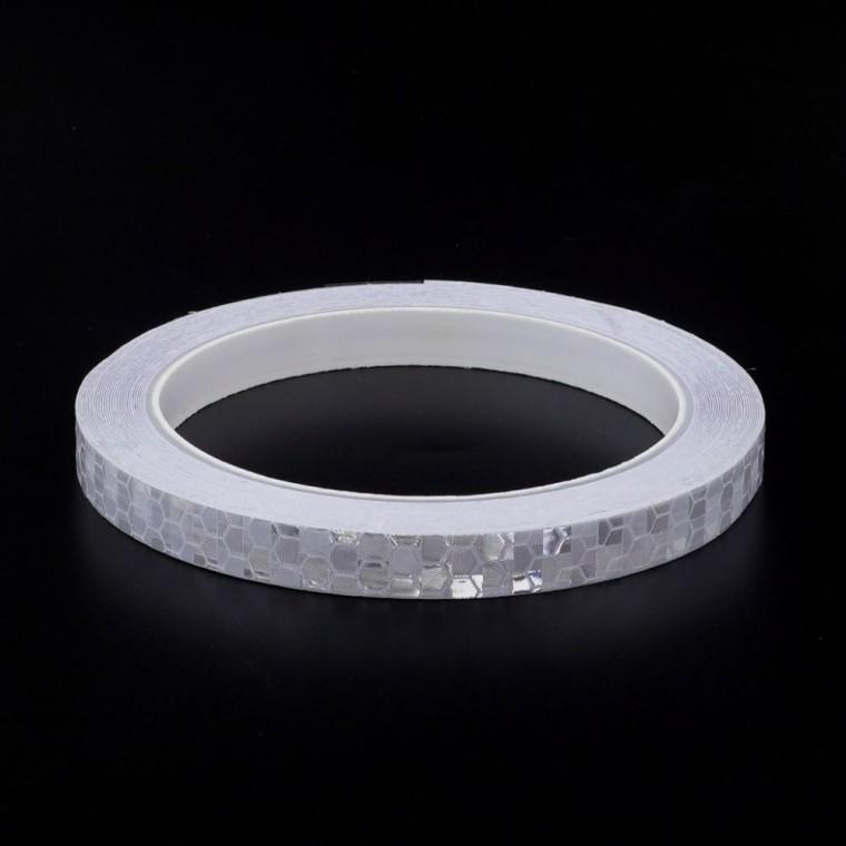 야간 안전 반사 테이프 접착 표시 도로 8M 시인성 1cm PVC