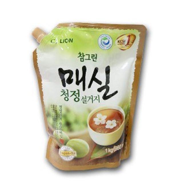 설거지 세척제 960ml 매실 식기 세척 세제 리필형