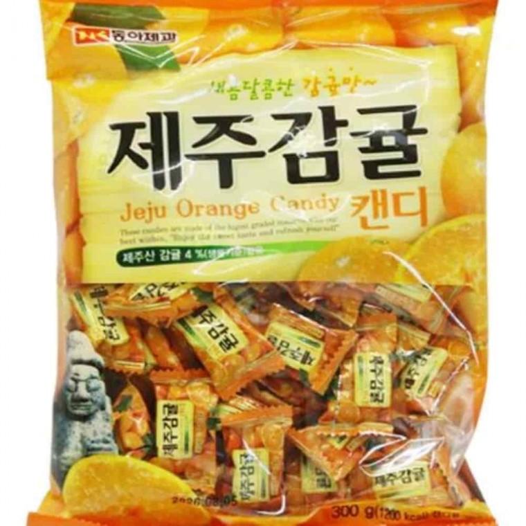 제주감귤 캔디 300g 캔디류 맛있는사탕 선물용사탕 영업용사탕 노인정간식