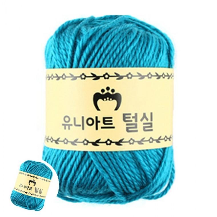 수세미털실 뜨개질털실 털실뜨기 두꺼운털실 크리스마스털실 털실 지관실 딥그린