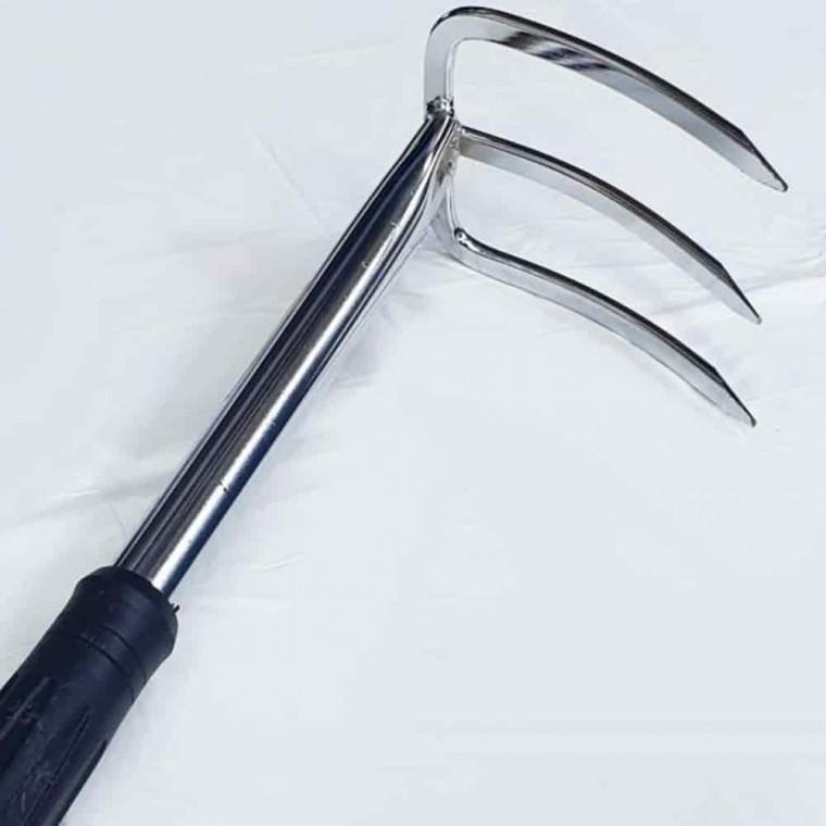 쇠스랑 3발 고무 삼발괭이 소형농기구 가드닝도구 원예도구