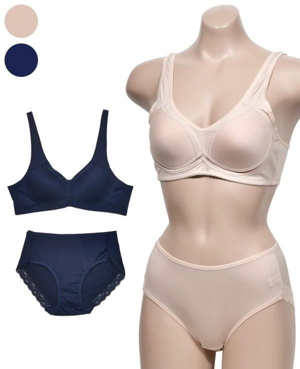 노와이어 팬티세트 트라이엄프노와이어브라 일체형브라런닝