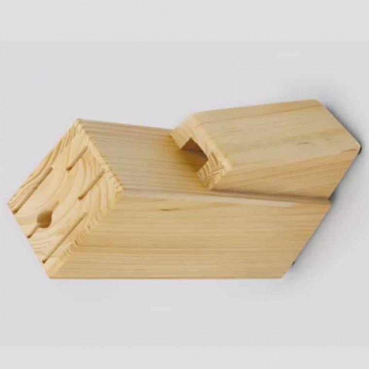 원목 칼꽂이 6구 원목칼꽂이 칼걸이 칼보관함 칼꽃이 원목칼블럭