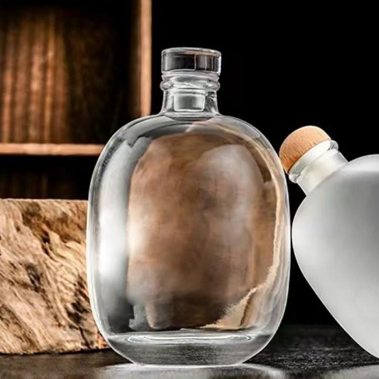양주 밀폐 유리 술병(500ml) 양주병 위스키병 소주병 술보관용기