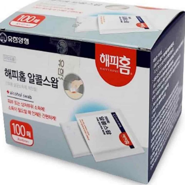 알콜스왑 100매 소독솜 알코올스왑 상처소독솜 알콜솜 알코올솜