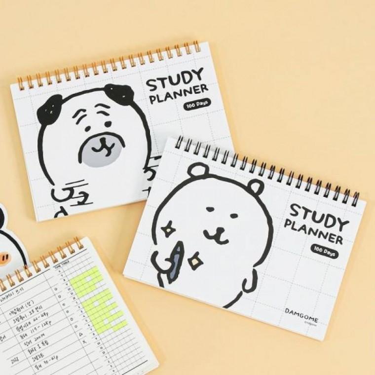 100일 공부 기록 스터디 플래너 학습 다이어리
