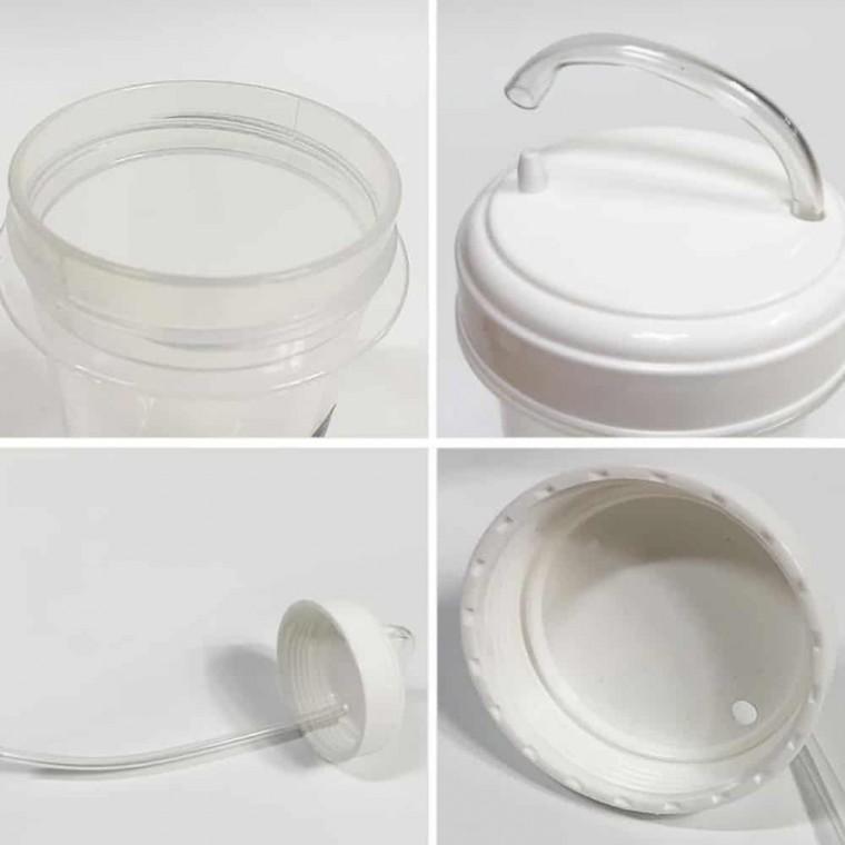 빨대컵 300ml 2개 환자용물컵 환자용텀블러 빨대물컵 환자텀블러 환자물병 빨대텀블러 환자용컵 병원물병