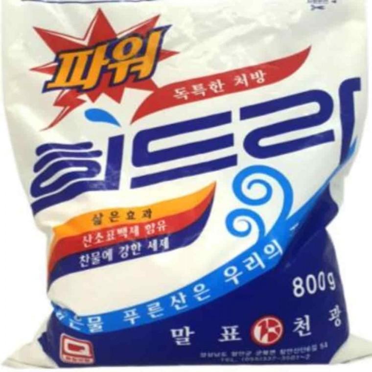 산소표백제 800g 흰옷얼룩제거 세탁세제 흰옷표백제 찬물세제 가루세제