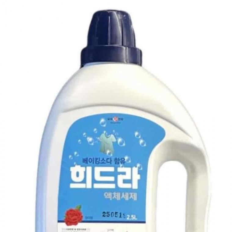 액체세제 2.5L 드럼세제 빨래세제 세탁용품 물세제 액상세탁세제