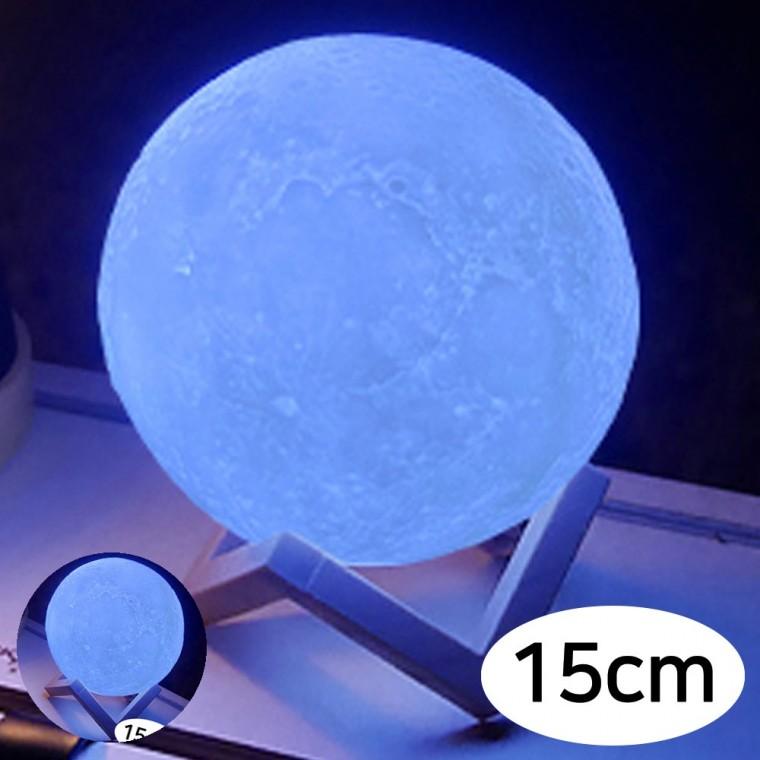 무드등 무선무드등 어린이수면등 달조명만들기 아기방조명 15cm 화이트 컬러
