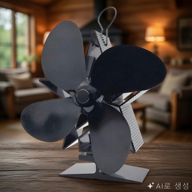 캠핑 난로 무동력팬 공기순환팬 난로실링팬 무동력실링팬