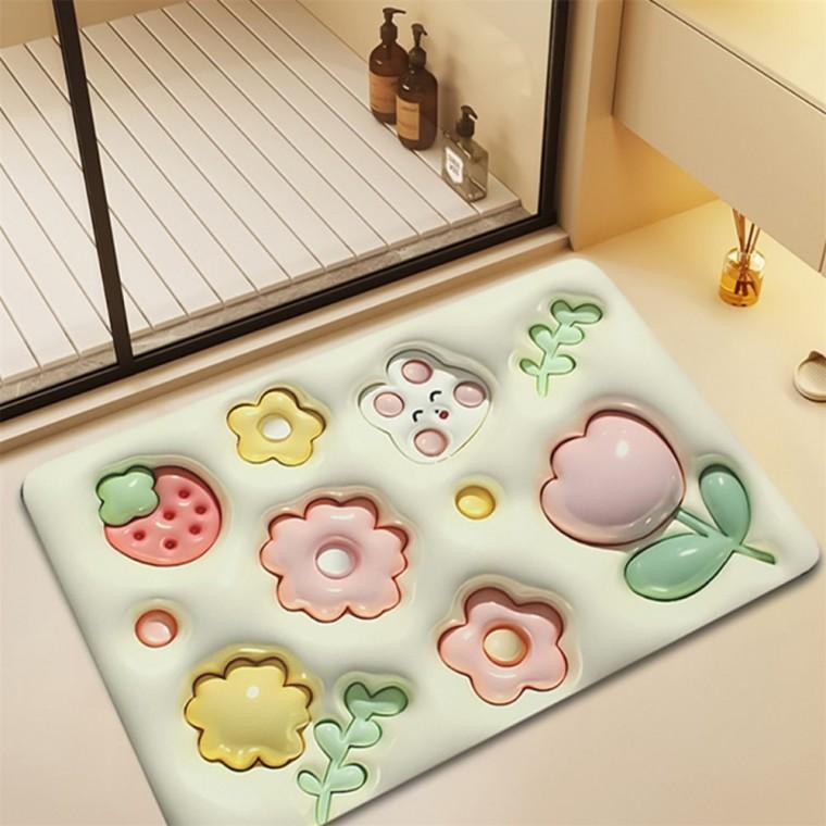 3D 착시 발매트 가든 인테리어 발매트