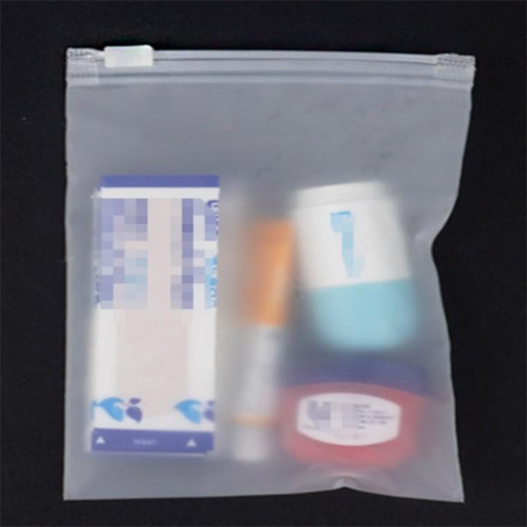 지퍼백 파우치 10x15cm PVC슬라이드지퍼백 지퍼슬라이더 반투명파우치