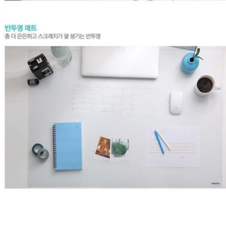 보호 식탁 책상 테이블 매트 커팅 고무판 패드 책상깔판 데스크매트 반투명 A3