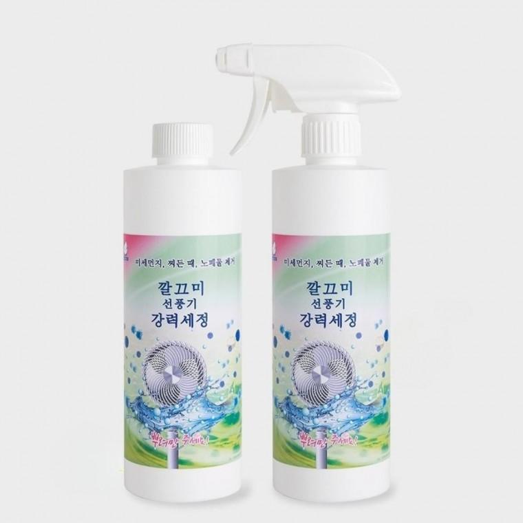 국산 선풍기 세정제 본품+리필 환풍기 탈취제 클리너