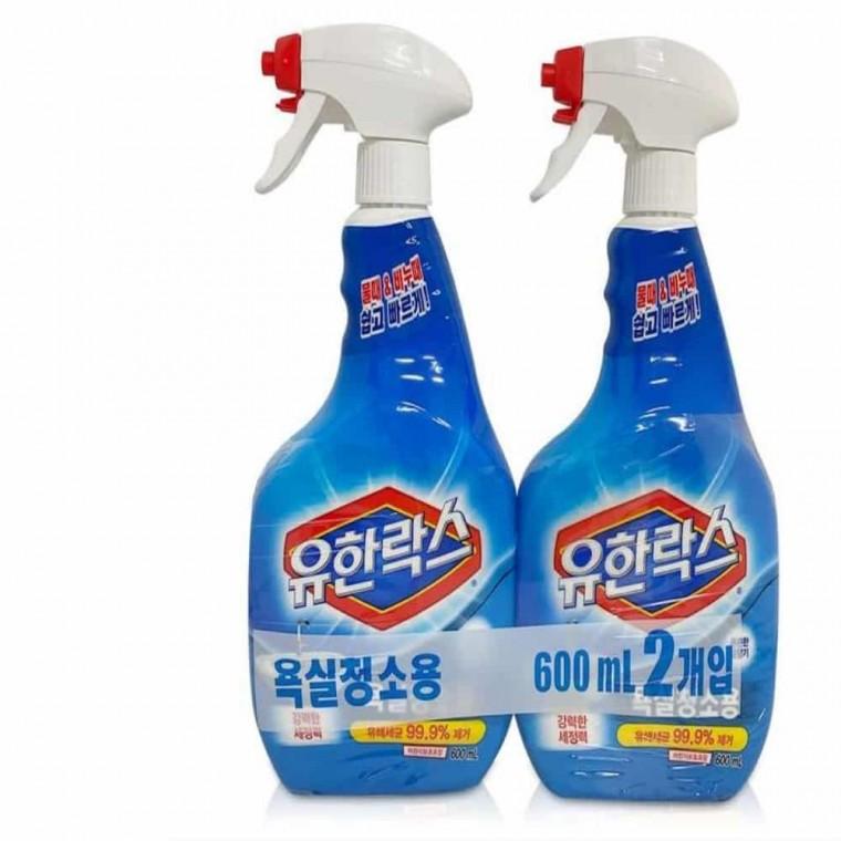 욕실청소용 세정제(600ml 2입) 청소용세제 주방락스 욕실락스 타일바닥청소 욕실타일때 화장실타일청소 하