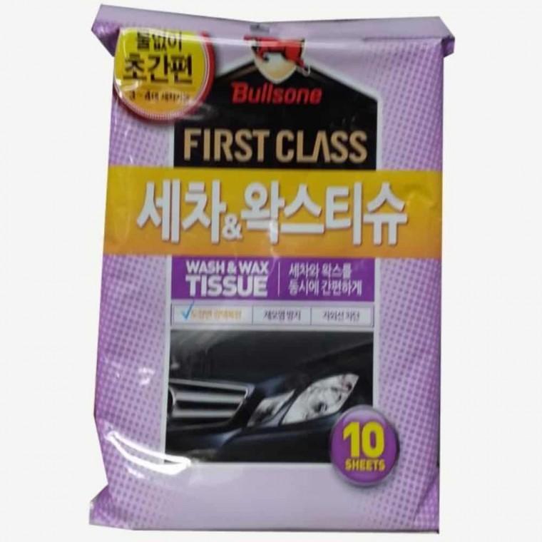 세차 왁스티슈 (10매) 차량세정티슈 자동차크리너 차량크리너 자동차청소티슈 자동차왁스티슈 차량클리너