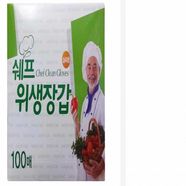 비닐 위생장갑 100매 주방용장갑 청소장갑 1회용장갑 다용도장갑 요리용장갑 식당장갑 음식장갑 쉐프장갑