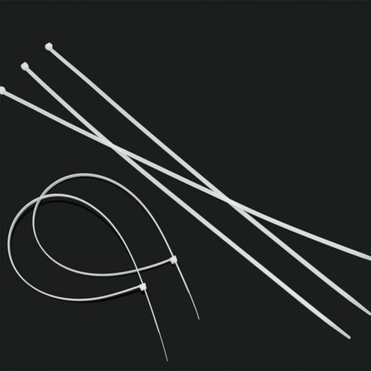 케이블타이 100개 5x500mm 화이트 다용도묶음용화이트