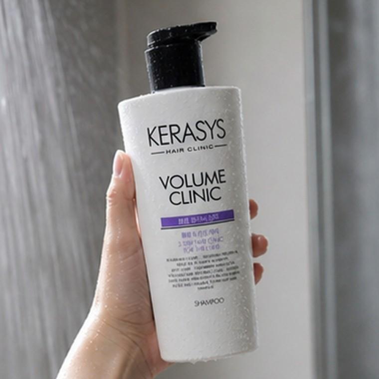 볼륨 클리닉 샴푸 600ml 아미노산 17종 단백질 함유 손상케어