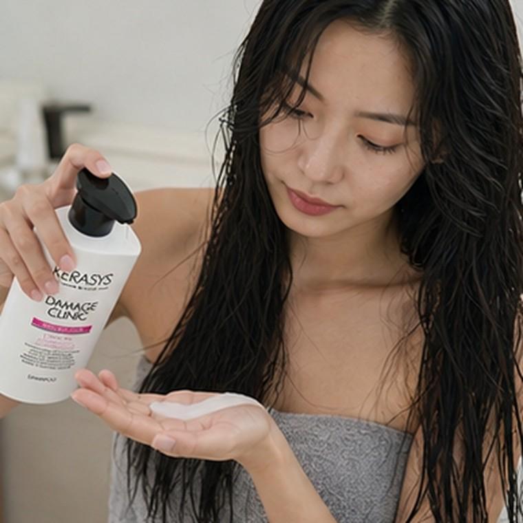 데미지 클리닉 손상모발 샴푸 컨디셔너 세트 아르간오일 단백질 함유