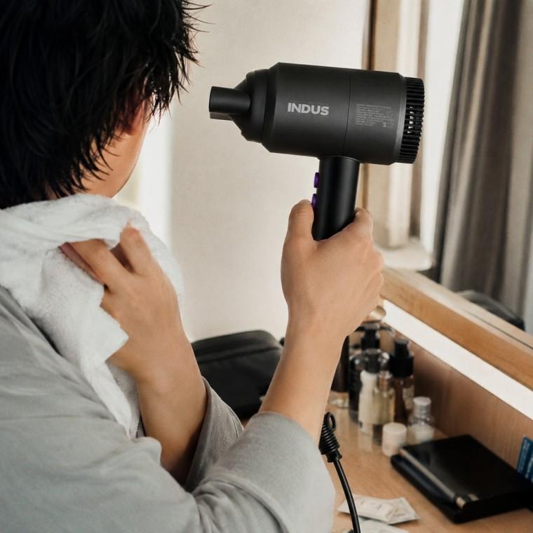헤어드라이기 1600W DC모터 속건조 저소음 온냉풍 여행용 휴대용 빠른건조