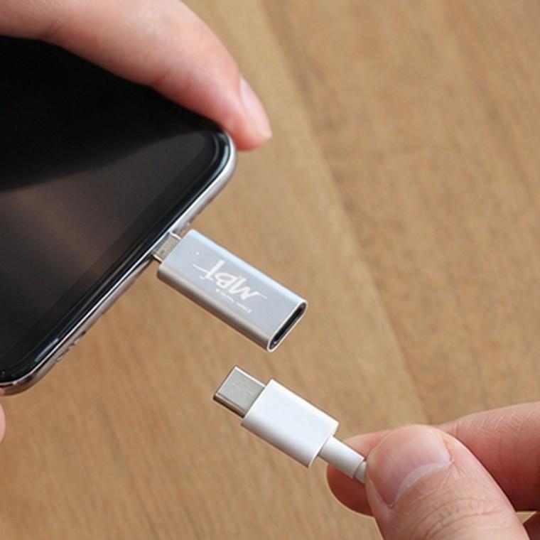 USB C타입 마이크로 5핀 변환 젠더 충전 데이터 전송 미니 소형