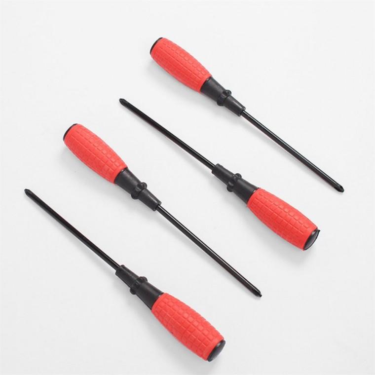 십자 자석 드라이버 4세트 230mm 자석십자드라이버