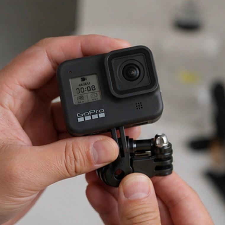 액션캠 90도 변환 어댑터 숏 마운트 커넥터 길이 연장 20mm